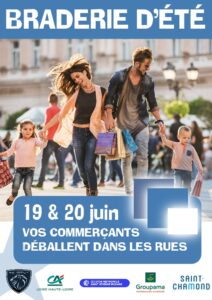 Braderie des commerçants, 19 & 20 juin 2026